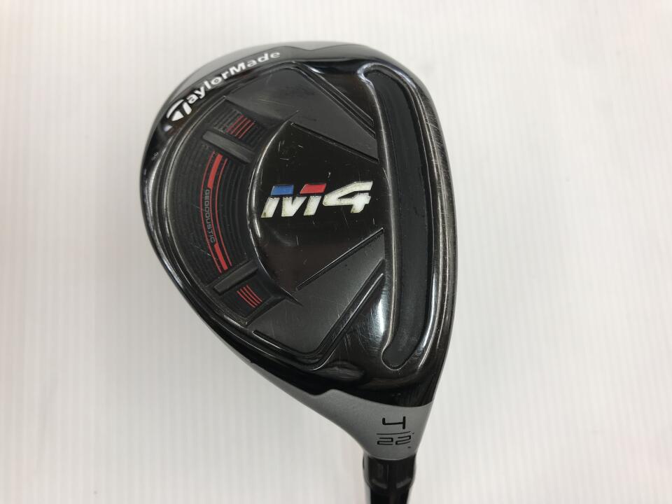 【中古】テーラーメイド M4 ユーティリティ 22&deg; Sフレックス 39.75インチ ATTAS リシャフト品 Dランク 右利き用 Taylormade ゴルフクラブ ゴルフドゥ ゴルフ用品 GOLF DO 中古ゴルフクラブ｜ゴルフ ドゥ 中古クラブ店