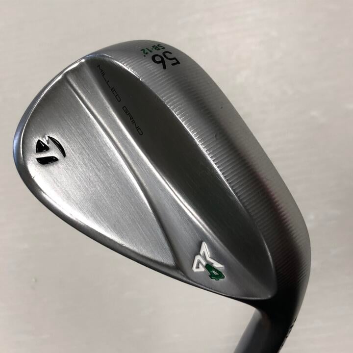 【中古】テーラーメイド MILLED GRIND 4 クローム ウェッジ 56&deg; S200フレックス 35.25インチ ダイナミックゴールド EX ツアー イシュー Cランク 右利き用 Taylormade ゴルフクラブ ミルドグラインド4 ゴ｜ゴルフ ドゥ 中古クラブ店