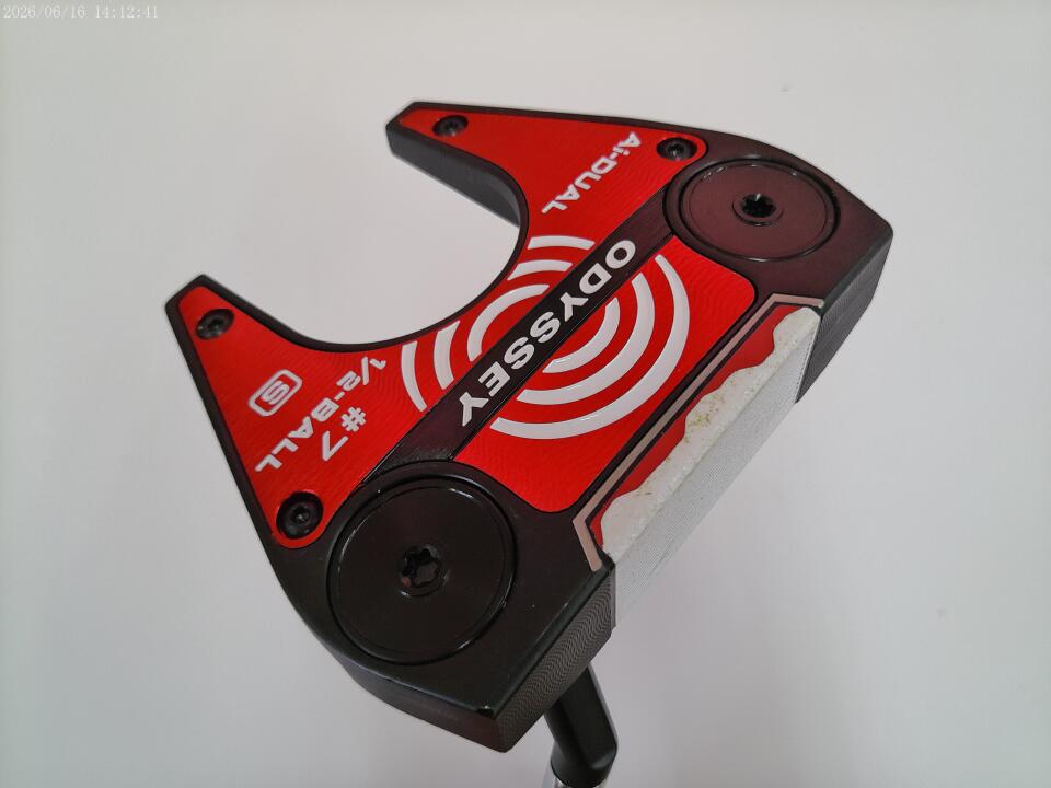 【中古】オデッセイ Ai-DUAL 1/2-BALL #7 S パター 33.5インチ ヘッドカバーあり オリジナルスチール Cランク 右利き用 ODYSSEY ゴルフクラブ ゴルフドゥ ゴルフ用品 GOLF DO 中古ゴルフクラブ|ゴルフ ドゥ 中古クラブ店