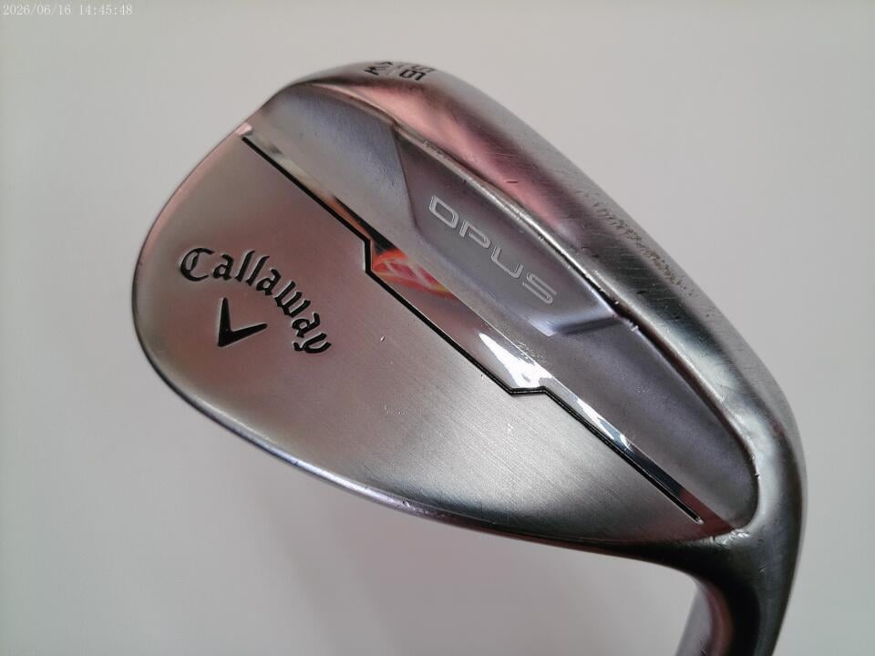【中古】キャロウェイ OPUS クロム ウェッジ 56&deg; S200フレックス 35.0インチ ダイナミックゴールド HT Dランク 右利き用 Callaway ゴルフクラブ オーパス クロム ゴルフドゥ ゴルフ用品 GOLF DO 中古｜ゴルフ ドゥ 中古クラブ店