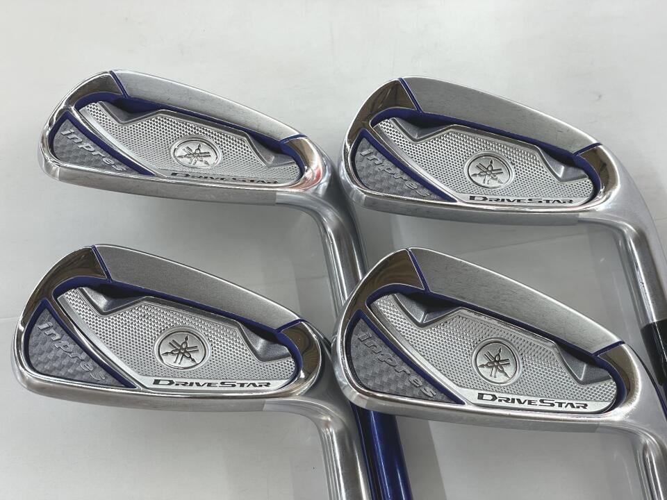 【中古】ヤマハ inpres DRIVESTAR アイアンセット Rフレックス 38.0インチ SPEEDER NX for YAMAHA M423i Cランク 右利き用 YAMAHA ゴルフクラブ インプレスドライブスター ゴルフドゥ ゴルフ用品 GOLF DO 中古|ゴルフ ドゥ 中古クラブ店