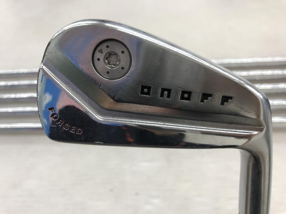 【中古】グローブライド ONOFF FORGED KURO 2022 アイアンセット 28&deg; Sフレックス 39.5インチ REPULSION KICK ST-90 Dランク 右利き用 GLOBERIDE ゴルフクラブ オノフフォージド ゴルフドゥ ゴルフ用品 GOLF DO｜ゴルフ ドゥ 中古クラブ店