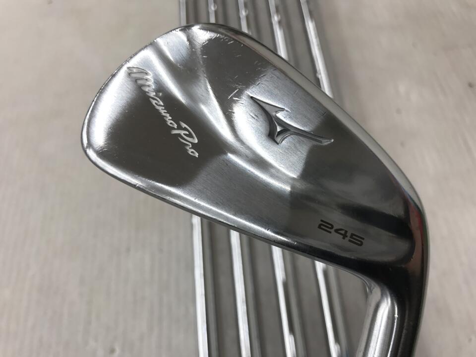 【中古】ミズノ Mizuno Pro 245 アイアンセット S200フレックス 37.75インチ ダイナミックゴールド 105 リシャフト品 Cランク 右利き用 MIZUNO ゴルフクラブ ミズノプロ ゴルフドゥ ゴルフ用品 GOLF DO|ゴルフ ドゥ 中古クラブ店