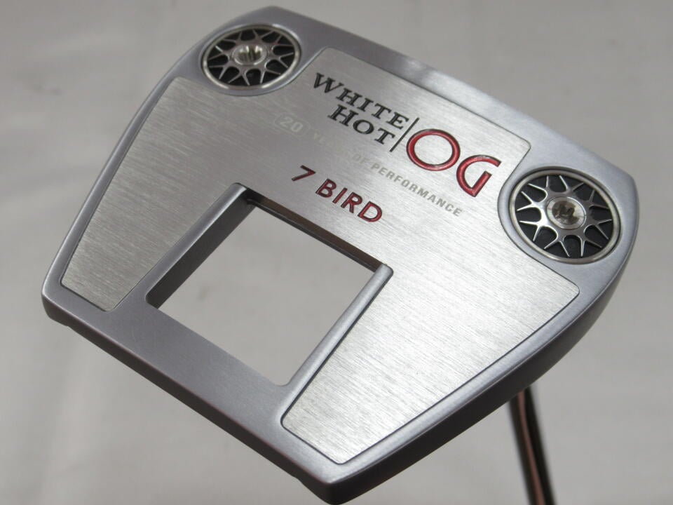 【中古】オデッセイ ホワイト ホット OG #7 BIRD パター 34.0インチ ヘッドカバーあり オリジナルスチール Cランク 右利き用 ODYSSEY ゴルフクラブ ゴルフドゥ ゴルフ用品 GOLF DO 中古ゴルフクラブ|ゴルフ ドゥ 中古クラブ店
