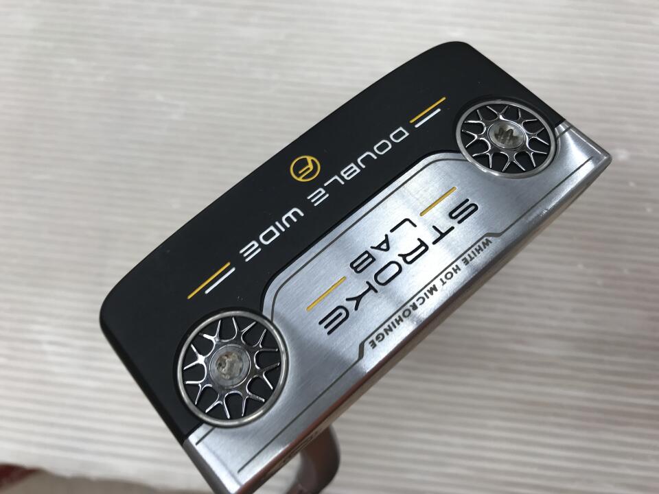 【中古】オデッセイ STROKE LAB BLACK DOUBLE WIDE FLOW パター 34.0インチ STROKE LAB Cランク 右利き用 ODYSSEY ゴルフクラブ ゴルフドゥ ゴルフ用品 GOLF DO 中古ゴルフクラブ｜ゴルフ ドゥ 中古クラブ店