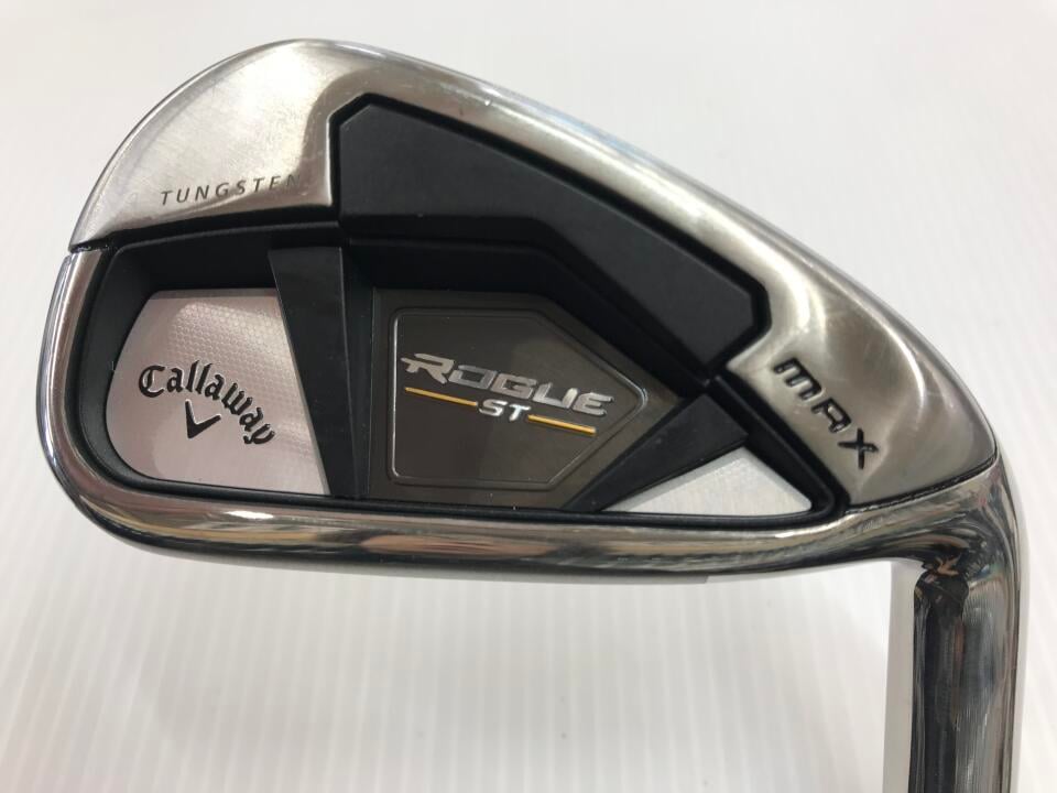 【中古】キャロウェイ ROGUE ST MAX アイアンセット 21.5° Rフレックス 38.25インチ RAUNE リシャフト品 Aランク 右利き用 Callaway ゴルフクラブ ローグSTマックス ゴルフドゥ ゴルフ用品 GOLF DO 中古ゴ|ゴルフ ドゥ 中古クラブ店