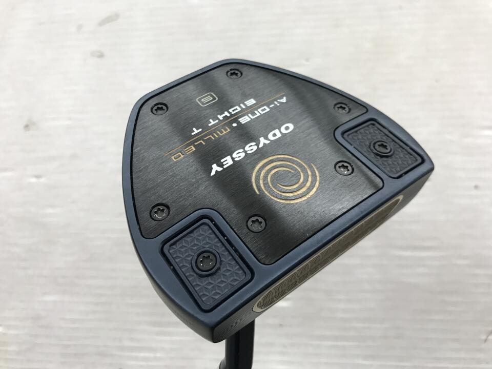 【中古】オデッセイ Ai-ONE MILLED EIGHT T パター 33.5インチ ヘッドカバーあり オリジナルスチール Cランク 右利き用 ODYSSEY ゴルフクラブ ゴルフドゥ ゴルフ用品 GOLF DO 中古ゴルフクラブ｜ゴルフ ドゥ 中古クラブ店 21,570円
