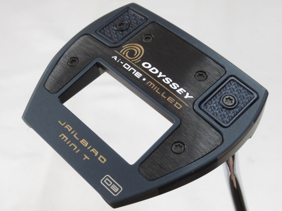 【中古】オデッセイ Ai-ONE MILLED JAILBIRD MINI T パター 34.0インチ ヘッドカバーあり オリジナルスチール Cランク 右利き用 ODYSSEY ゴルフクラブ ゴルフドゥ ゴルフ用品 GOLF DO 中古ゴルフクラブ｜ゴルフ ドゥ 中古クラブ店