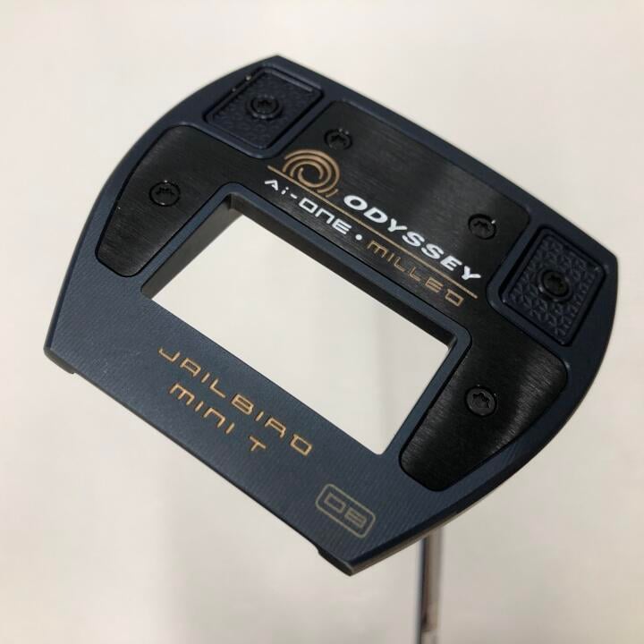 【中古】オデッセイ Ai-ONE MILLED JAILBIRD MINI T パター 35.0インチ ヘッドカバーあり オリジナルスチール Cランク 右利き用 ODYSSEY ゴルフクラブ ゴルフドゥ ゴルフ用品 GOLF DO 中古ゴルフクラブ｜ゴルフ ドゥ 中古クラブ店