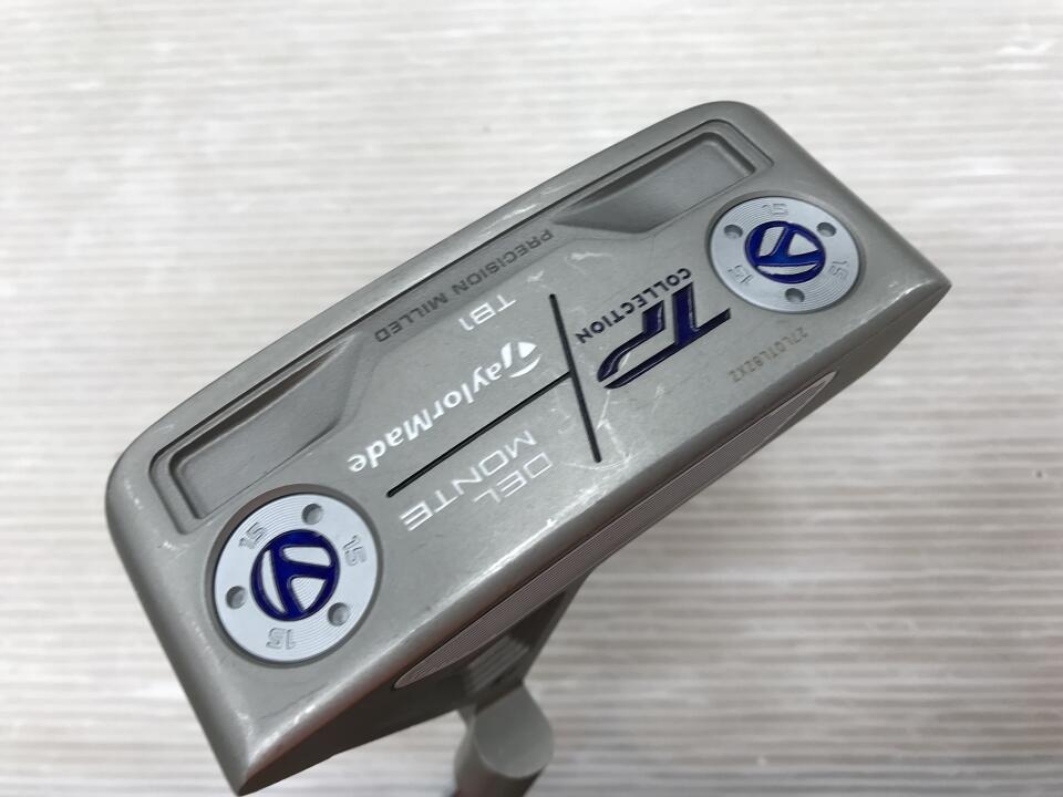【中古】テーラーメイド TP COLLECTION HYDRO BLAST DEL MONTE TB1 パター 33.0インチ ヘッドカバーあり オリジナルスチール Cランク 右利き用 Taylormade ゴルフクラブ ゴルフドゥ ゴルフ用品 GOLF DO 中古ゴ|ゴルフ ドゥ 中古クラブ店