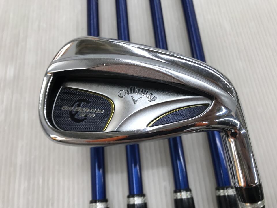 【中古】キャロウェイ BIG BERTHA BETA 2016 アイアンセット 24&deg; Rフレックス 37.75インチ GP for BIG BERTHA Cランク 右利き用 Callaway ゴルフクラブ ビッグバーサベータ ゴルフドゥ ゴルフ用品 GOLF DO 中古｜ゴルフ ドゥ 中古クラブ店