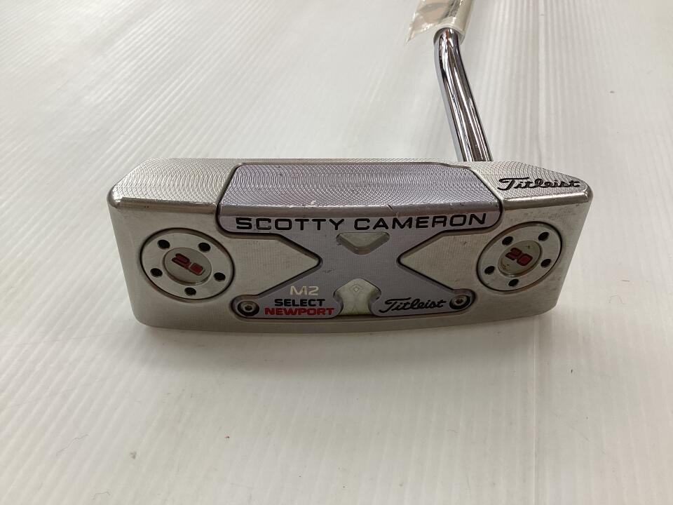 【中古】タイトリスト SC SELECT NEWPORT M2 2016 パター 33.0インチ オリジナルスチール Dランク 右利き用 Titleist ゴルフクラブ スコッティキャメロン セレクト ニューポートM2 ゴルフドゥ ゴルフ用|ゴルフ ドゥ 中古クラブ店