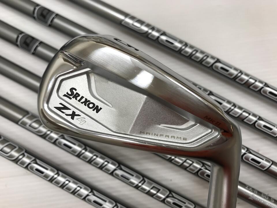 【中古】ダンロップ SRIXON ZX4 Mk2 アイアンセット Sフレックス 38.25インチ Diamana ZX-2 for IRON Cランク 右利き用 DUNLOP ゴルフクラブ スリクソンZX4 MK2 ゴルフドゥ ゴルフ用品 GOLF DO 中古ゴルフクラ|ゴルフ ドゥ 中古クラブ店