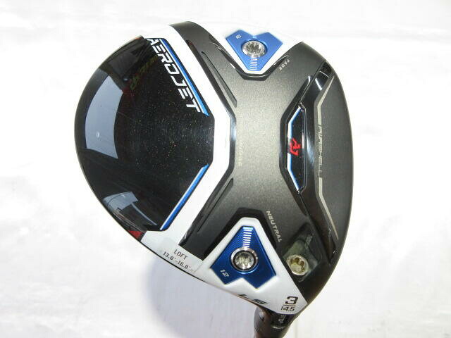 【中古】コブラ AEROJET LS フェアウェイウッド 3W 14.5° Sフレックス 43.0インチ ヘッドカバーあり ツアーAD for Cobra(AEROJET) Cランク 右利き用 COBRA ゴルフクラブ エアロジェットLS ゴルフドゥ ゴル|ゴルフ ドゥ 中古クラブ店