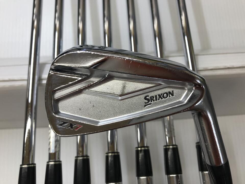 【中古】ダンロップ SRIXON ZX7 アイアンセット S200フレックス 38.0インチ ダイナミックゴールド D.S.T.(NEWデザイン) Dランク 右利き用 DUNLOP ゴルフクラブ スリクソンZX7 ゴルフドゥ ゴルフ用品 GOLF|ゴルフ ドゥ 中古クラブ店