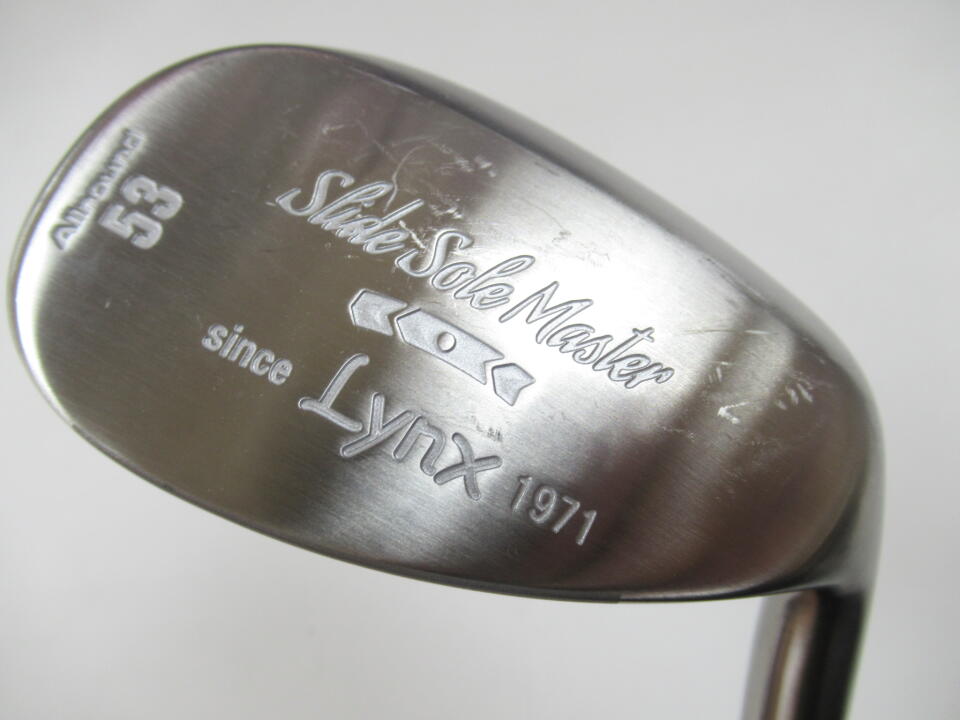【中古】リンクス SlideSoleMaster ウェッジ 53° WEDGEフレックス 35.0インチ オリジナルスチール Cランク 右利き用 Lynx ゴルフクラブ ゴルフドゥ ゴルフ用品 GOLF DO 中古ゴルフクラブ|ゴルフ ドゥ 中古クラブ店