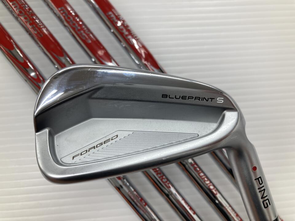 【中古】ピン BLUEPRINT S アイアンセット 29.5° Sフレックス 37.5インチ NSプロ MODUS 3 TOUR 105 Cランク 右利き用 PING ゴルフクラブ ブループリントS ゴルフドゥ ゴルフ用品 GOLF DO 中古ゴルフクラブ|ゴルフ ドゥ 中古クラブ店