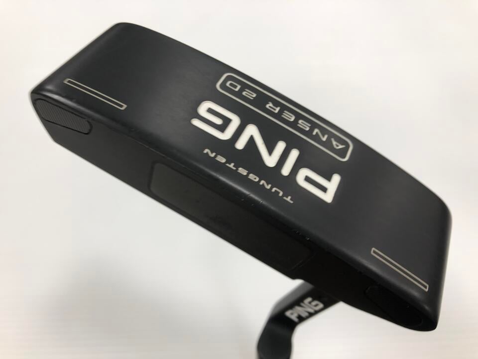 【中古】ピン 2023 ANSER 2D パター 34.0インチ ヘッドカバーあり オリジナルカーボン Cランク 左利き用 PING ゴルフクラブ ゴルフドゥ ゴルフ用品 GOLF DO 中古ゴルフクラブ|ゴルフ ドゥ 中古クラブ店