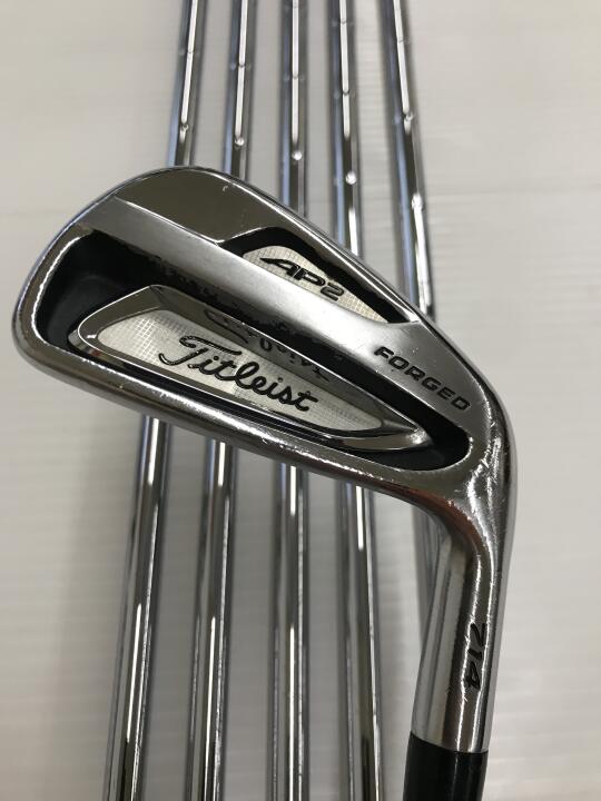 【中古】【訳あり】タイトリスト AP 2 714 アイアンセット 26&deg; S200フレックス 38.0インチ ダイナミックゴールド Dランク 右利き用 Titleist ゴルフクラブ ゴルフドゥ ゴルフ用品 GOLF DO 中古ゴルフ｜ゴルフ ドゥ 中古クラブ店