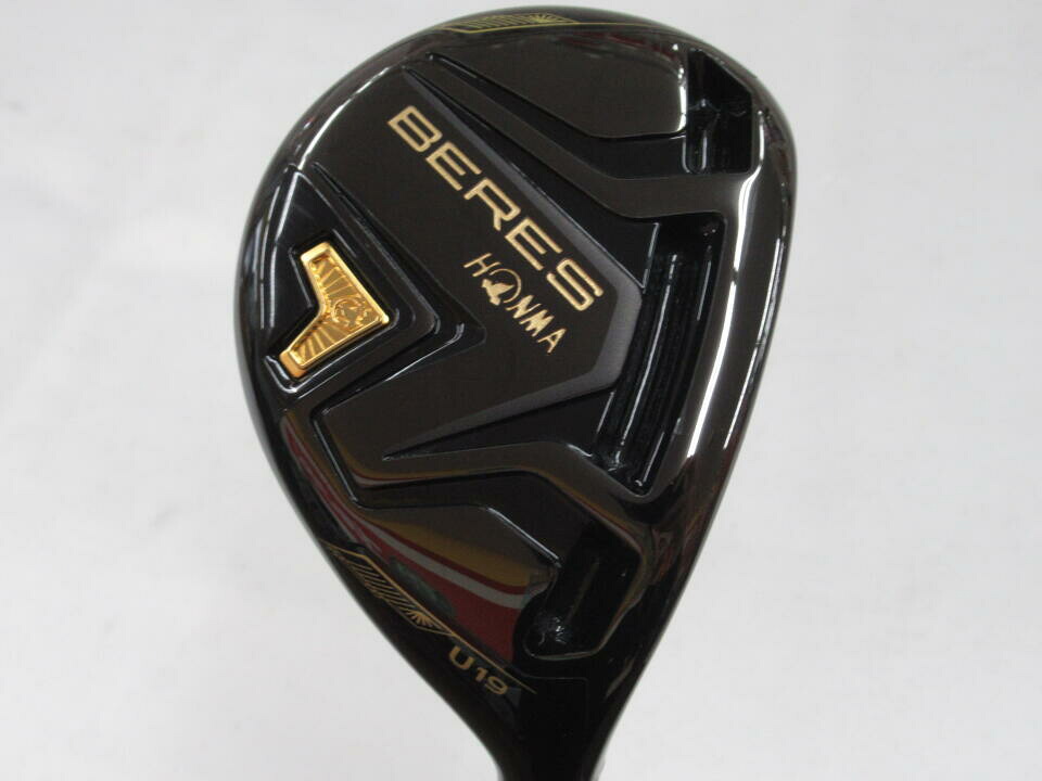 【中古】ホンマゴルフ BERES BLACK ユーティリティ 19° Rフレックス 40.5インチ ヘッドカバーあり ARMRQ MX BLACK Bランク 右利き用 ゴルフクラブ ゴルフドゥ ゴルフ用品 GOLF DO 中古ゴルフクラブ|ゴルフ ドゥ 中古クラブ店
