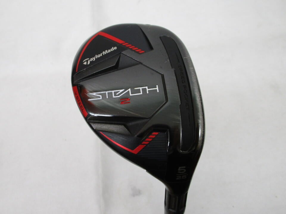 【中古】テーラーメイド STEALTH2 ユーティリティ 25° Sフレックス 39.25インチ ヘッドカバーあり ◆差し戻し◆TENSEI RED TM60 リシャフト品 Cランク 右利き用 Taylormade ゴルフクラブ ステルス2 ゴル|ゴルフ ドゥ 中古クラブ店