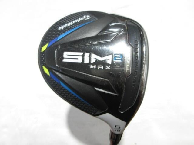【中古】テーラーメイド SIM2 MAX フェアウェイウッド 5W 18° SRフレックス 42.25インチ ヘッドカバーあり TENSEI BLUE TM50(SIM2) Dランク 右利き用 Taylormade ゴルフクラブ シム2マックス ゴルフドゥ ゴ|ゴルフ ドゥ 中古クラブ店