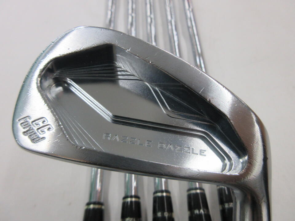 【中古】ラズル･ダズル CSI-CC FORGED アイアンセット Sフレックス 37.75インチ NSプロ MODUS3 TOUR 115 リシャフト品 Dランク 右利き用 RAZZLE DAZZLE ゴルフクラブ ゴルフドゥ ゴルフ用品 GOLF DO 中古ゴル｜ゴルフ ドゥ 中古クラブ店