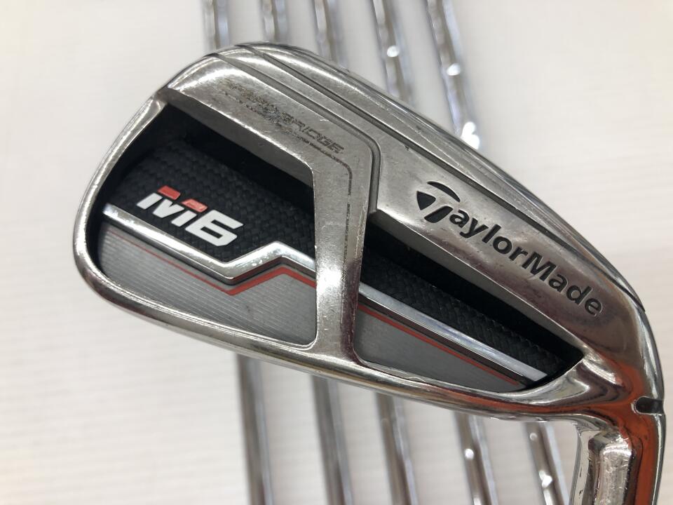 【中古】テーラーメイド M6 アイアンセット Rフレックス 38.5インチ REAX85 JP Dランク 右利き用 Taylormade ゴルフクラブ ゴルフドゥ ゴルフ用品 GOLF DO 中古ゴルフクラブ｜ゴルフ ドゥ 中古クラブ店