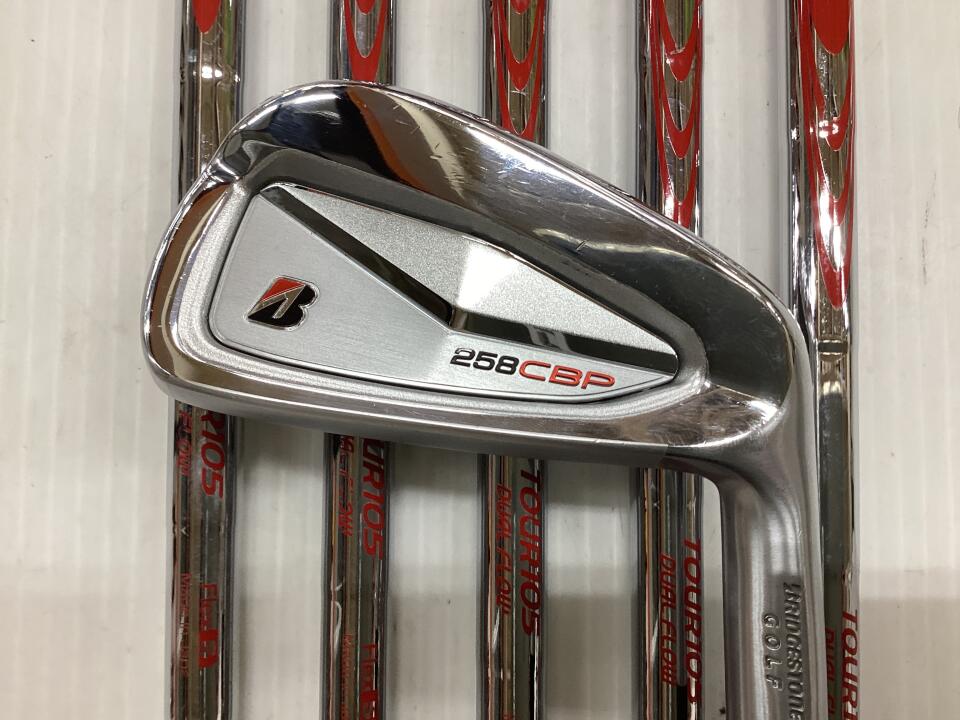 【中古】ブリヂストン 258CBP アイアンセット Sフレックス 38.25インチ NSプロ MODUS 3 TOUR 105 DUAL FLOW Cランク 右利き用 BRIDGESTONE ゴルフクラブ ゴルフドゥ ゴルフ用品 GOLF DO 中古ゴルフクラブ|ゴルフ ドゥ 中古クラブ店