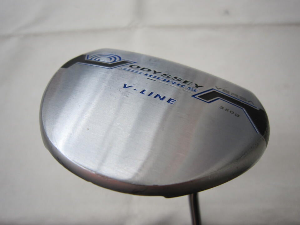 【中古】オデッセイ WORKS VERSA V-LINE パター 34.0インチ ヘッドカバーあり オリジナルスチール Dランク 右利き用 ODYSSEY ゴルフクラブ ゴルフドゥ ゴルフ用品 GOLF DO 中古ゴルフクラブ|ゴルフ ドゥ 中古クラブ店