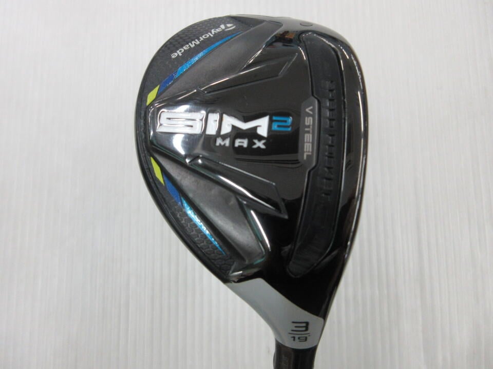 【中古】【訳あり】テーラーメイド SIM2 MAX ユーティリティ 19&deg; Sフレックス 40.25インチ ヘッドカバーあり TENSEI BLUE TM60(SIM2) Dランク 右利き用 Taylormade ゴルフクラブ シム2マックス ゴルフドゥ｜ゴルフ ドゥ 中古クラブ店