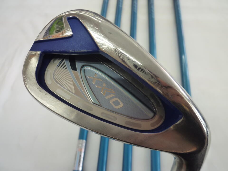 【中古】【レディースモデル】ダンロップ XXIO LADIES 2022 ブルー アイアンセット Aフレックス 37.0インチ MP1200L ブルー Dランク 右利き用 DUNLOP ゴルフクラブ ゼクシオ ゴルフドゥ ゴルフ用品 GOLF｜ゴルフ ドゥ 中古クラブ店