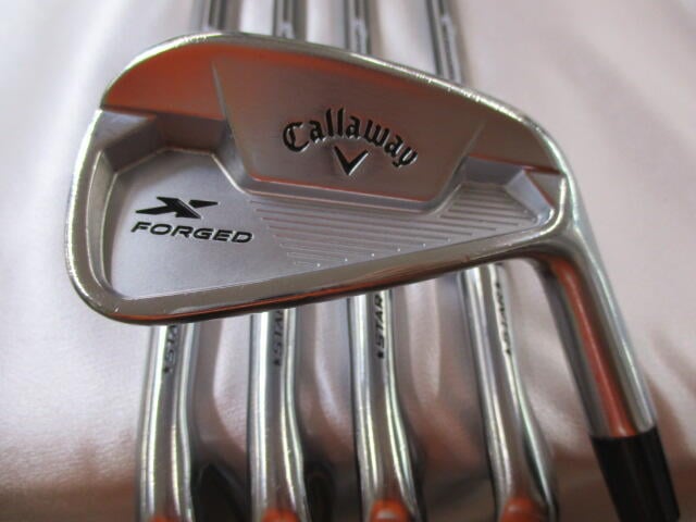 【中古】キャロウェイ X FORGED STAR 2021 アイアンセット 26° Rフレックス 37.5インチ MCI 90 リシャフト品 Cランク 右利き用 Callaway ゴルフクラブ エックスフォージドスター2021 ゴルフドゥ ゴルフ用|ゴルフ ドゥ 中古クラブ店