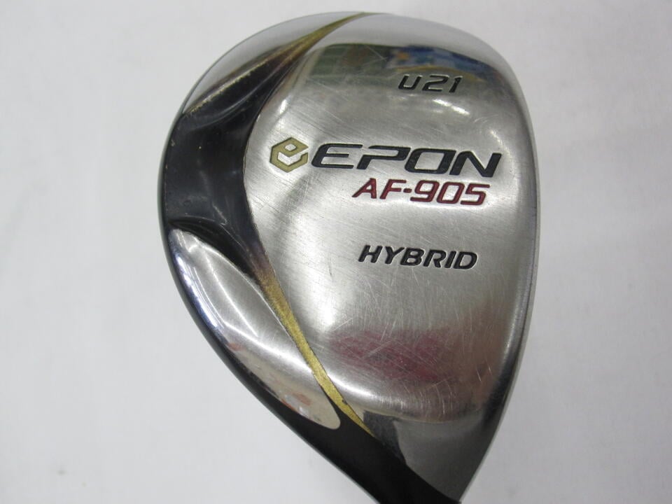 【中古】エポン AF-905 HYB ユーティリティ 21° Sフレックス 40.5インチ ヘッドカバーあり MCI 60 リシャフト品 Dランク 右利き用 EPON ゴルフクラブ ゴルフドゥ ゴルフ用品 GOLF DO 中古ゴルフクラブ|ゴルフ ドゥ 中古クラブ店