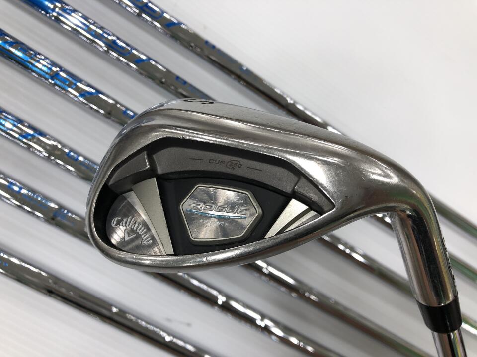【中古】【訳あり】キャロウェイ ROGUE STAR アイアンセット 24&deg; Sフレックス 38.0インチ NSプロ Zelos 7 Dランク 右利き用 Callaway ゴルフクラブ ローグスター ゴルフドゥ ゴルフ用品 GOLF DO 中古ゴル｜ゴルフ ドゥ 中古クラブ店 32,344円