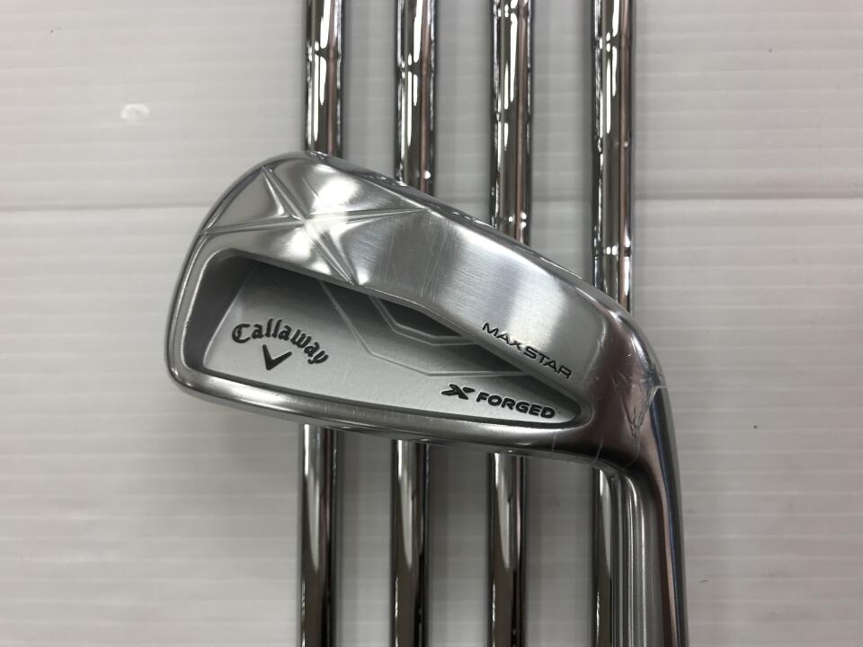 【中古】キャロウェイ X FORGED MAX STAR アイアンセット Sフレックス 37.25インチ NSプロ950GH neo Sランク 右利き用 Callaway ゴルフクラブ エックスフォージドマックススター ゴルフドゥ ゴルフ用品 G｜ゴルフ ドゥ 中古クラブ店