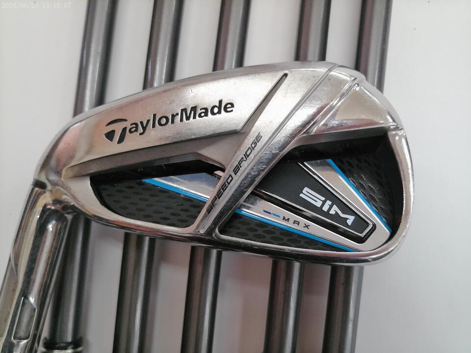 【中古】テーラーメイド SIM MAX アイアンセット Sフレックス 37.75インチ TENSEI BLUE TM60 Dランク 左利き用 Taylormade ゴルフクラブ シムマックス ゴルフドゥ ゴルフ用品 GOLF DO 中古ゴルフクラブ｜ゴルフ ドゥ 中古クラブ店