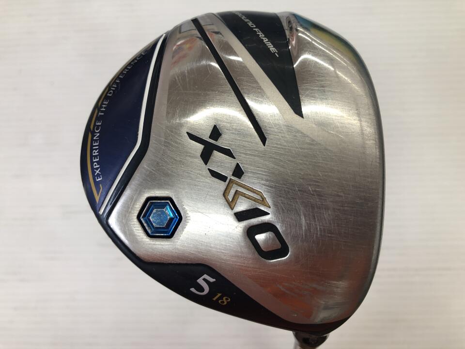 【中古】ダンロップ XXIO 12 ネイビー フェアウェイウッド 5W 18° SRフレックス 42.5インチ ヘッドカバーあり MP1200 ネイビー Cランク 右利き用 DUNLOP ゴルフクラブ ゼクシオ12 ゴルフドゥ ゴルフ用|ゴルフ ドゥ 中古クラブ店