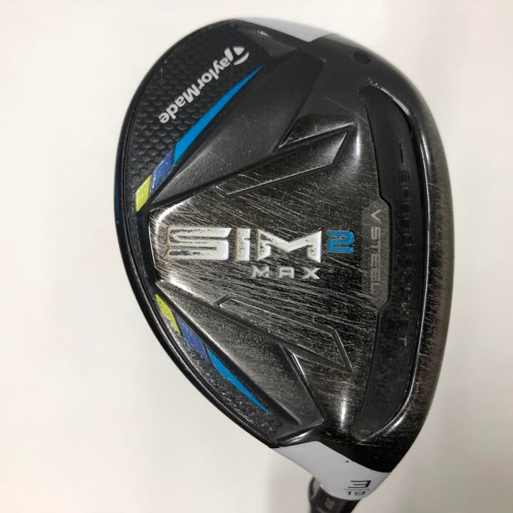 【中古】テーラーメイド SIM2 MAX ユーティリティ 19&deg; Sフレックス 40.25インチ ヘッドカバーあり TENSEI BLUE TM60(SIM2) Dランク 右利き用 Taylormade ゴルフクラブ シム2マックス ゴルフドゥ ゴルフ用品｜ゴルフ ドゥ 中古クラブ店