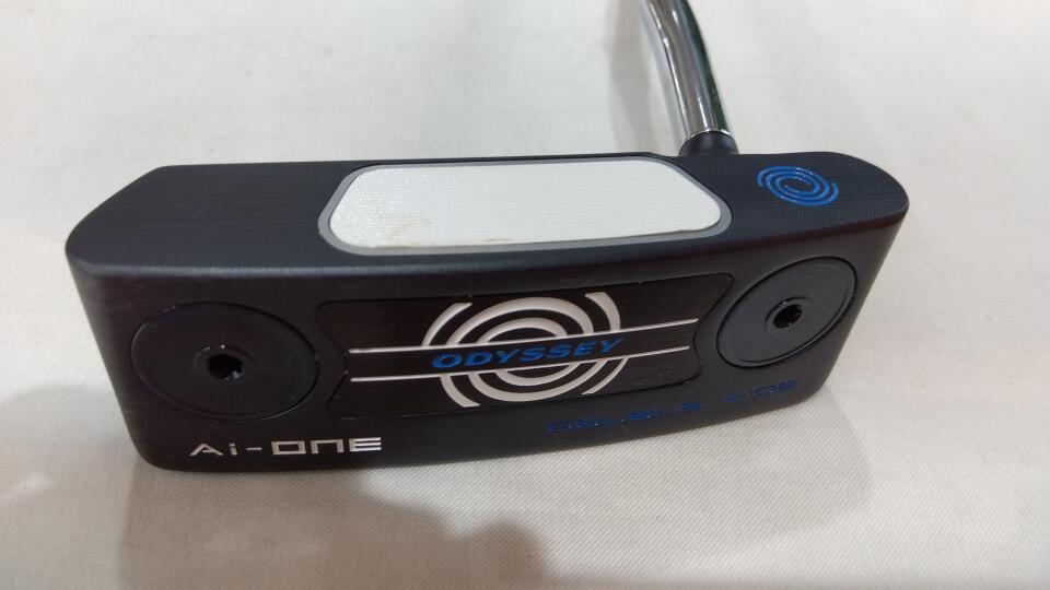 【中古】オデッセイ Ai-ONE DOUBLE WIDE パター 34.0インチ ヘッドカバーあり オリジナルスチール Cランク 右利き用 ODYSSEY ゴルフクラブ ゴルフドゥ ゴルフ用品 GOLF DO 中古ゴルフクラブ|ゴルフ ドゥ 中古クラブ店