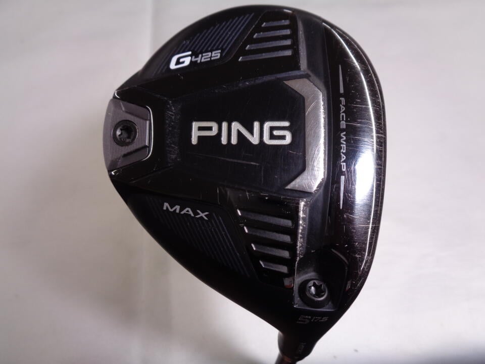 【中古】【訳あり】ピン G425 MAX フェアウェイウッド 5W 17.5° Sフレックス 42.5インチ ヘッドカバーあり ATTAS MB-FW75 リシャフト品 Dランク 右利き用 PING ゴルフクラブ G425マックス ゴルフドゥ ゴ|ゴルフ ドゥ 中古クラブ店