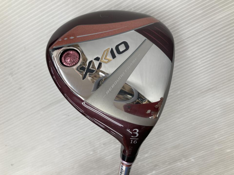 【中古】【レディースモデル】ダンロップ XXIO 13 LADIES ボルドー フェアウェイウッド 3W 16&deg; Lフレックス 42.0インチ ヘッドカバーあり MP1300L ボルドー Bランク 右利き用 DUNLOP ゴルフクラブ ゼク｜ゴルフ ドゥ 中古クラブ店
