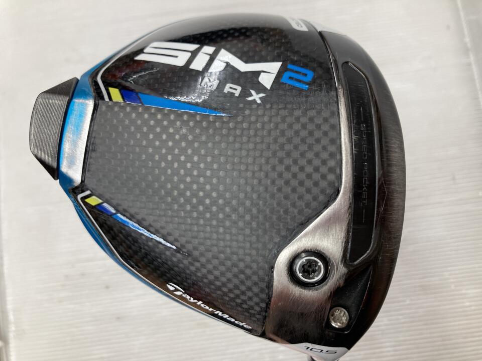 【中古】テーラーメイド SIM2 MAX ドライバー 10.5° Rフレックス 45.5インチ ヘッドカバーあり TENSEI BLUE TM50(SIM2) Dランク 右利き用 Taylormade ゴルフクラブ シム2マックス ゴルフドゥ ゴルフ用品 GOLF|ゴルフ ドゥ 中古クラブ店