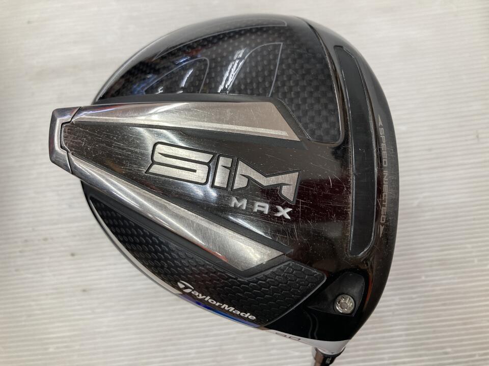 【中古】テーラーメイド SIM MAX ドライバー 9&deg; Sフレックス 45.25インチ ヘッドカバーあり ディアマナ ZF60 Cランク 右利き用 Taylormade ゴルフクラブ シムマックス ゴルフドゥ ゴルフ用品 GOLF DO｜ゴルフ ドゥ 中古クラブ店