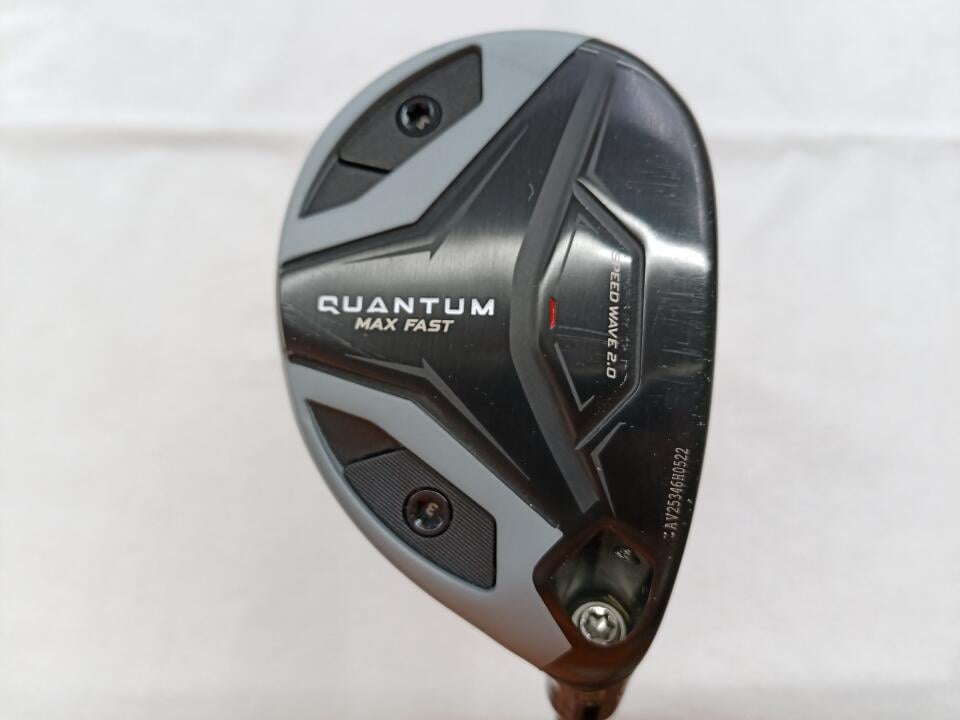 【中古】キャロウェイ QUANTUM MAX FAST ユーティリティ 22° Sフレックス 40.0インチ ヘッドカバーあり ATHLEMAX 60 for Callaway Cランク 右利き用 Callaway ゴルフクラブ クオンタムマックスファスト ゴル|ゴルフ ドゥ 中古クラブ店