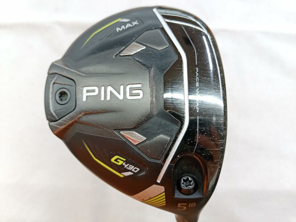 【中古】ピン G430 MAX フェアウェイウッド 5W 18&deg; SRフレックス 42.5インチ ヘッドカバーあり ALTA J CB BLACK Cランク 右利き用 PING ゴルフクラブ G430マックス ゴルフドゥ ゴルフ用品 GOLF DO 中古ゴル｜ゴルフ ドゥ 中古クラブ店