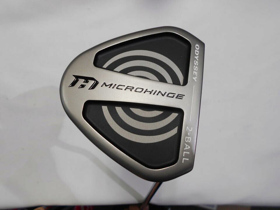 【中古】オデッセイ MICROHINGE 2-BALL V-LINE パター 34.0インチ ヘッドカバーあり オリジナルスチール Bランク 右利き用 ODYSSEY ゴルフクラブ ゴルフドゥ ゴルフ用品 GOLF DO 中古ゴルフクラブ|ゴルフ ドゥ 中古クラブ店