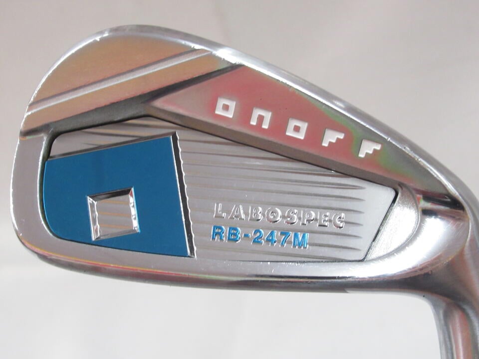 【中古】グローブライド ONOFF LABOSPEC RB-247M アイアンセット Rフレックス 38.5インチ SMOOTH KICK MP-247(差し戻し） リシャフト品 Cランク 右利き用 GLOBERIDE ゴルフクラブ オノフ ラボスペック ゴルフ｜ゴルフ ドゥ 中古クラブ店