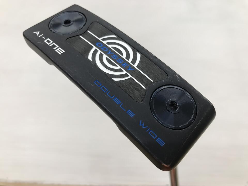 【中古】オデッセイ Ai-ONE DOUBLE WIDE パター 33.0インチ オリジナルスチール Cランク 右利き用 ODYSSEY ゴルフクラブ ゴルフドゥ ゴルフ用品 GOLF DO 中古ゴルフクラブ|ゴルフ ドゥ 中古クラブ店