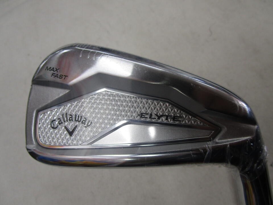【中古】キャロウェイ ELYTE MAX FAST アイアンセット 25&deg; Rフレックス 37.625インチ LIN-Q GREEN 40 for Callaway Sランク 右利き用 Callaway ゴルフクラブ エリートマックスファスト ゴルフドゥ ゴルフ用品｜ゴルフ ドゥ 中古クラブ店